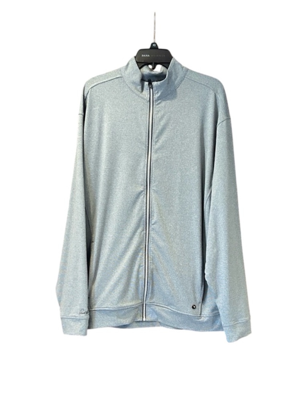 Arnold Palmer Men's 2XL Full-Zip Performance Jacket - Heathered Gray